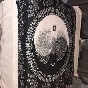 Sun and moon tapestry